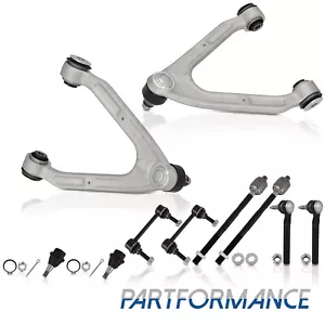 10x Front Upper Control Arm Tie Rod Sway Bar Kit for 2006-2010 Hummer H3 H3T - Picture 1 of 12