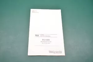 Tektronix P6106A 10X Sonda Passiva 070-5517-00 Foglio Istruzioni - Foto 1 di 2