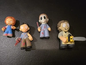 Lot 4x Funko Mystery Mini Classic Horror Series 1 Chucky, Michael Myers... - Picture 1 of 1