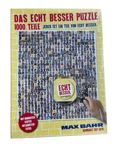 Puzzle Max Bahr 1000 piezas embalaje original ferretería nostalgia coleccionistas mercancía rara - Imagen 1 de 6