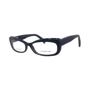 Alexander McQueen Black Women's Eyeglasses Frames 52mm 15mm 140mm - AMQ4203 - Picture 1 of 5