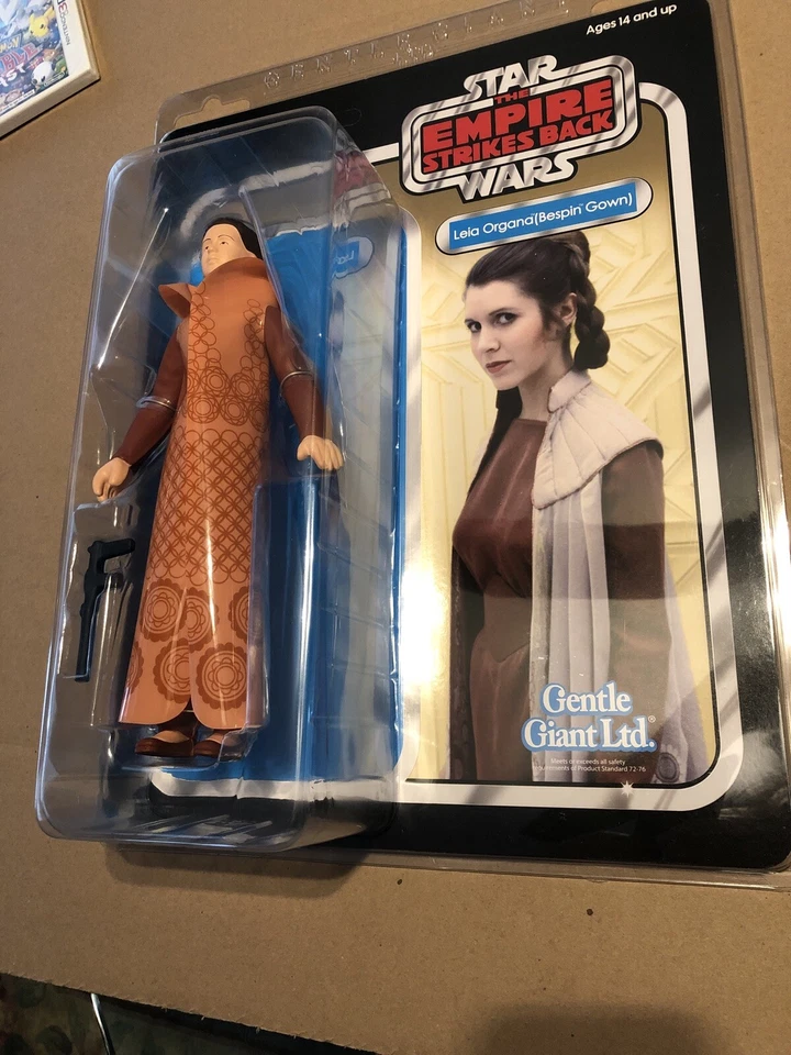 Princess Leia Organa Bespin Gown Jumbo Star Wars Gentle Giant Vintage Card 12"