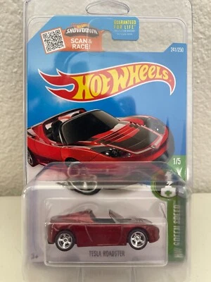 HOT WHEELS 2016 SUPER TREASURE HUNT: TESLA ROADSTER (TR#23) - Image 1 of 4