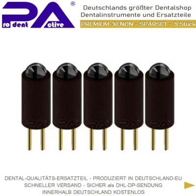 XENON bulb passend für Bien Air® Motoren │SPARPAKET – 5 Stück