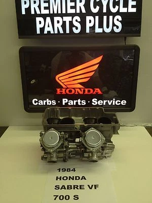 1984 HONDA SABRE V 700 S ВОССТАНОВЛЕННЫЕ КАРБЮРАТОРЫ KEIHIN ГОТОВЫ К РАБОТЕ  - Изображение 1 из 4