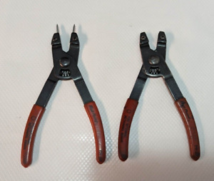2 Blue Point PR-37 Internal Retaining Rings Snap Pliers USA Rubber Handle USA