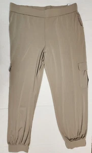 Lisa Rinna Collection Women's Pants - Size - Large - Tan - Picture 1 of 3