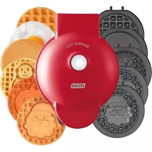 DASH Multimaker Mini - Macchina per waffle con 7 piastre rimovibili: ferro per waffle e piastra - Foto 1 di 8