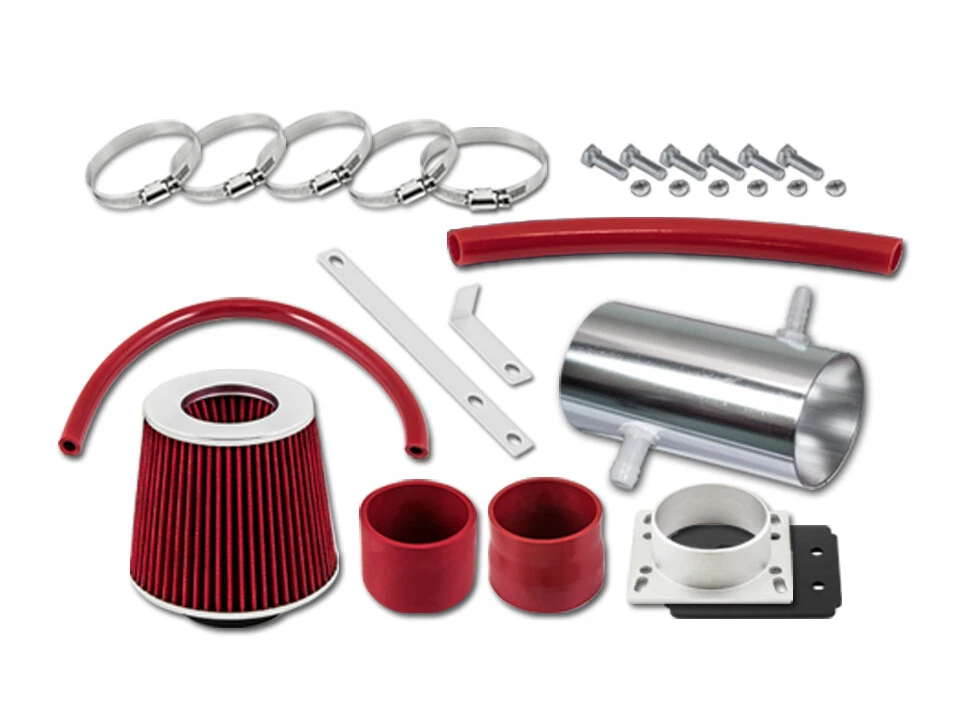 GSP Red Short Ram Air Intake Kit + Filter 92-96 Lexus ES300 3.0 V6 Foto 1 de 1
