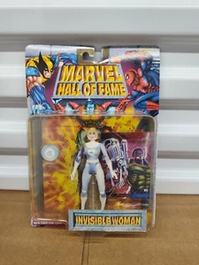 1996 Toy Biz Marvel Hall Of Fame Color Change INVISIBLE WOMEN W/ Card New! - Picture 1 of 6