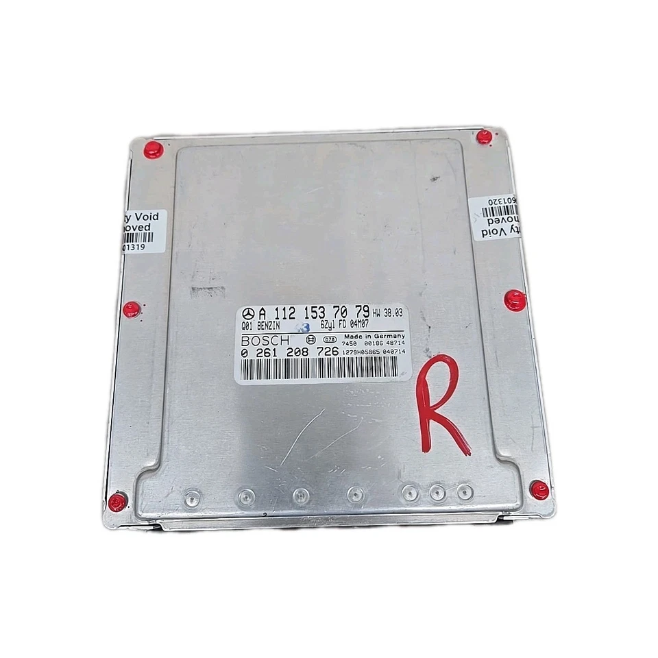 A1121537079 97-05 MERCEDES-BENZ C280 MÓDULO DE CONTROL DEL MOTOR ECU ECM PCM UNIDAD OEM  Foto 1 de 4