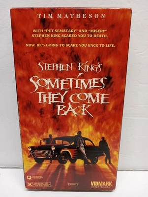 Sometimes They Come Back VHS 1991 Stephen King - Image 1 of 3