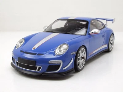 Porsche 911 GT3 RS 4.0 2011 Blu Modellino 1:18 Minichamps - Immagine 1 di 4