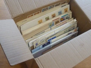 RHODESIA/NYASALAND large early cover/FDC/FFC collection in box, postmark/cancel - Picture 1 of 2