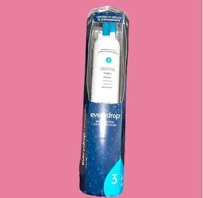 Everydrop by Whirlpool Ice and Water Refrigerator Filter 3, Single-Pack, Aqua - Image 1 of 4
