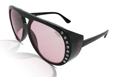 Victoria's Secret Sunglasses Women's Pink P!nk PK0014 01T Black - Image 1 of 4