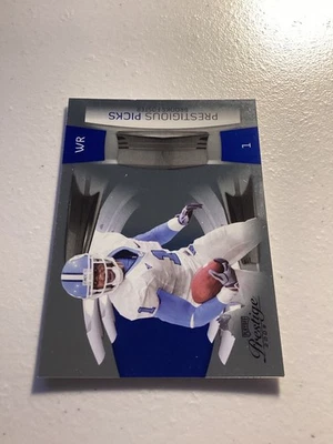 2009 Playoff Prestige - Prestigious Picks Brooks Foster #10 Blue /1000 (RC) - Image 1 of 2