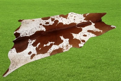 100 % nuevas alfombras de cuero de vaca área piel de vaca (63" x 60") piel de vaca SA-5052 Foto 1 de 3
