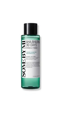 SOME BY MI Aha-Bha-Pha 30-Day Miracle Toner - 5,07 oz Cuidados com a pele coreanos - NOVO - Imagem 1 de 4