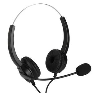 Vh530D-USB call center zestaw słuchawkowy posprzedażowy słuchawki wolnych rąk do ETUI - Zdjęcie 1 z 10