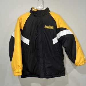 NFL Pittsburgh Steelers Coat Jacket Team Apparel Youth XL (14-16) Insulated - Picture 1 of 23