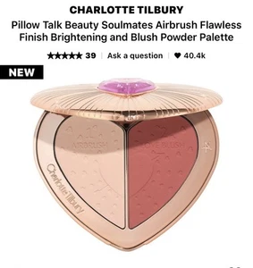 Charlotte Tilbury Beauty Soulmates Palette Pillow Talk FLAWLESS peach-limited Ed - Picture 1 of 1