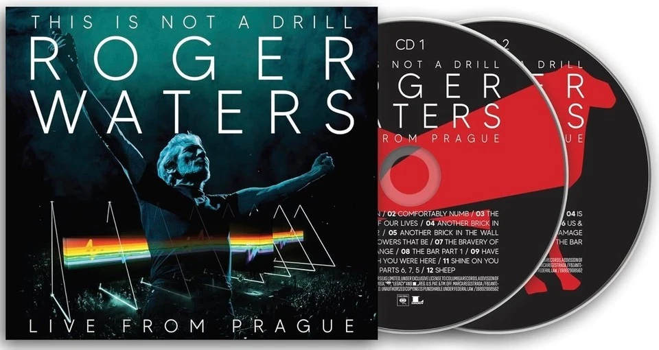 Roger Waters This Is Not A Drill Live Da Praga Doppio CD Europa Columbia