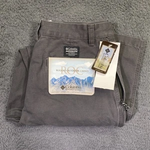 Columbia ROC Mens 32x30 Rugged Outdoor Chino Pants Cargo Pocket Hiking Workwear - Picture 1 of 24