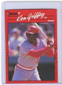 1990 Donruss Baseball #469 Ken Griffey Cincinnati Reds - Picture 1 of 2