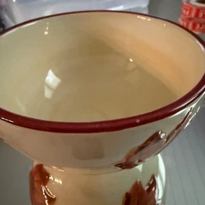 Haviland Holiday Fall/Autumn Leave Cereal/Soup Bowl made in China Tres Boho Chic - Picture 1 of 4