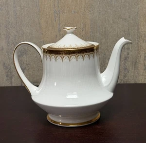 Paragon "Athena" Fine Bone China Teekanne - Goldrand, Made in England - Bild 1 von 7