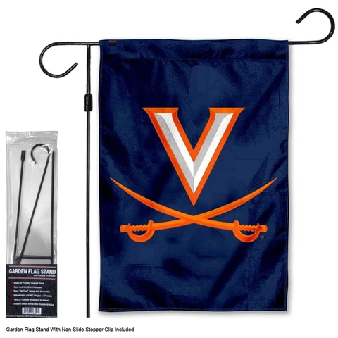 University of Virginia Garden Flag and Stand Pole Kit Cover