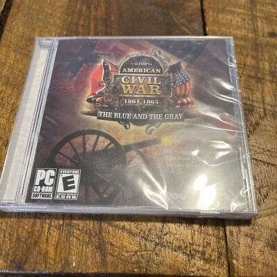 NEW SEALED PC Game AGEODS AMERICAN CIVIL WAR The Blue & The Gray 2008 Release - Image 1 of 4