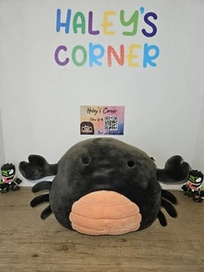 Squishmallow 8" Samanthe Scorpion Soft Black Desert Plush - Picture 1 of 4