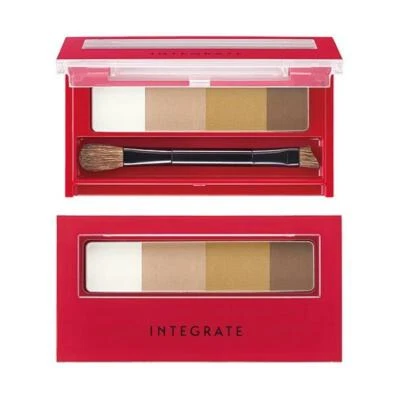 SHISEIDO INTEGRATE Beauty Trick Eyebrow and Nose Shadow Powder BR731 Light Brown - Image 1 of 2