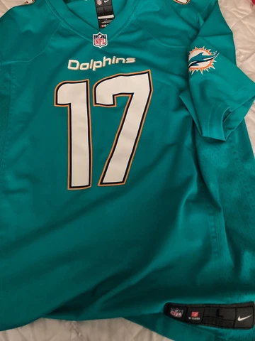 Ryan Tannehill Miami Dolphins  Nike green NFL football jersey adult Large Cover