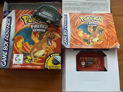 Pokemon: FireRed Version Complete Edition (Nintendo Game Boy Advance, 2004) - Image 1 of 4