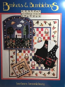 1996 KÖRBE & HUMMELN von BARBARA BRANDEBURG KOHLROSE QUILTBUCH  - Bild 1 von 1