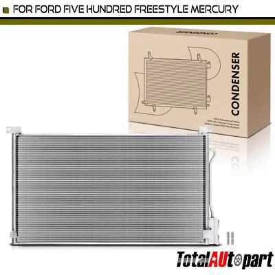 Condensador AC para Ford Five Hundred 2005-2007 Freestyle Mercury Montego 2006-2007 - Imagem 1 de 4