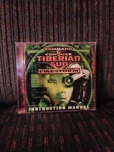 † Command & Conquer: Tiberian Sun Firestorm Expansion ~ PC CD-ROM game & manual - Picture 1 of 5