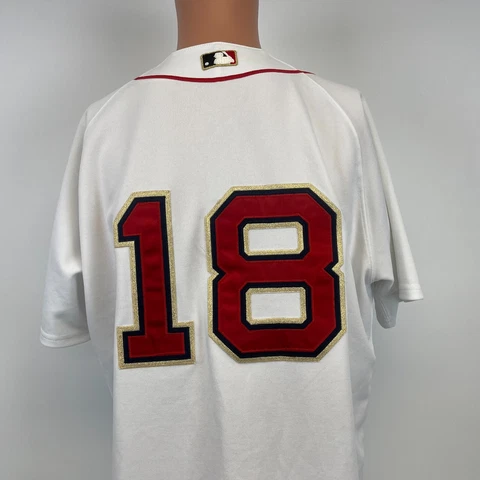 Majestic Authnetic Johnny Damon Boston Red Sox 2005 Home Opener Jersey Size 44 Cover
