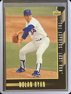 Nolan Ryan - 1993 Upper Deck Baseball - The Express Last Run - Bild 1 von 1