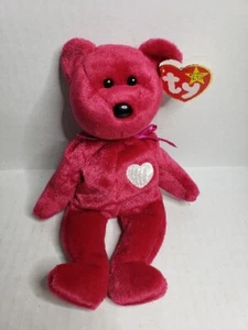 Ty Beanie Baby Valentina 1998 with tag errors mint condition - Picture 1 of 7