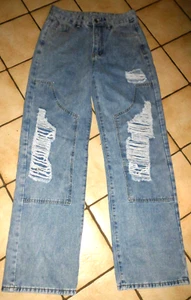 Zerrissene Damen-Jeans Gr. S Blau - Bild 1 von 6
