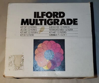 Ilford Multigrade Contrast Filters Set , Set of 12 Read Discription! - Image 1 of 4