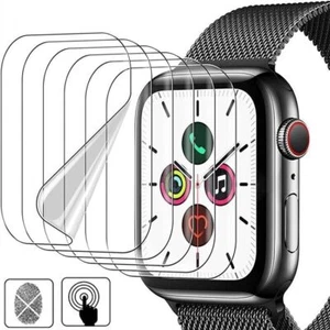 1 Pc Screen Protector For Apple Watch 7 6 5 4 3 2 Hydrogel Clear Full Protective - Picture 1 of 13