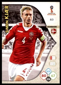 Panini World Cup Adrenalyn XL (2018) Simon Kjaer Denmark No. 83 - Picture 1 of 2
