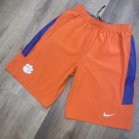 Clemson Tigers Shorts Mens Medium Nike Athletic Gym team Football Basketball Cover