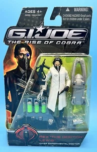 Rex The Doctor Lewis G.I. JOE COBRA ROC Rise of NUEVO SIN USAR, EN CAJA, variante de abrigo blanco - Imagen 1 de 17
