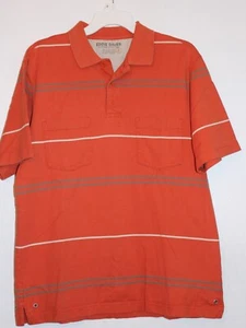 Camicia uomo Eddie Bauer Outfitter Tag taglia S manica corta arancione 2 tasche - Foto 1 di 7